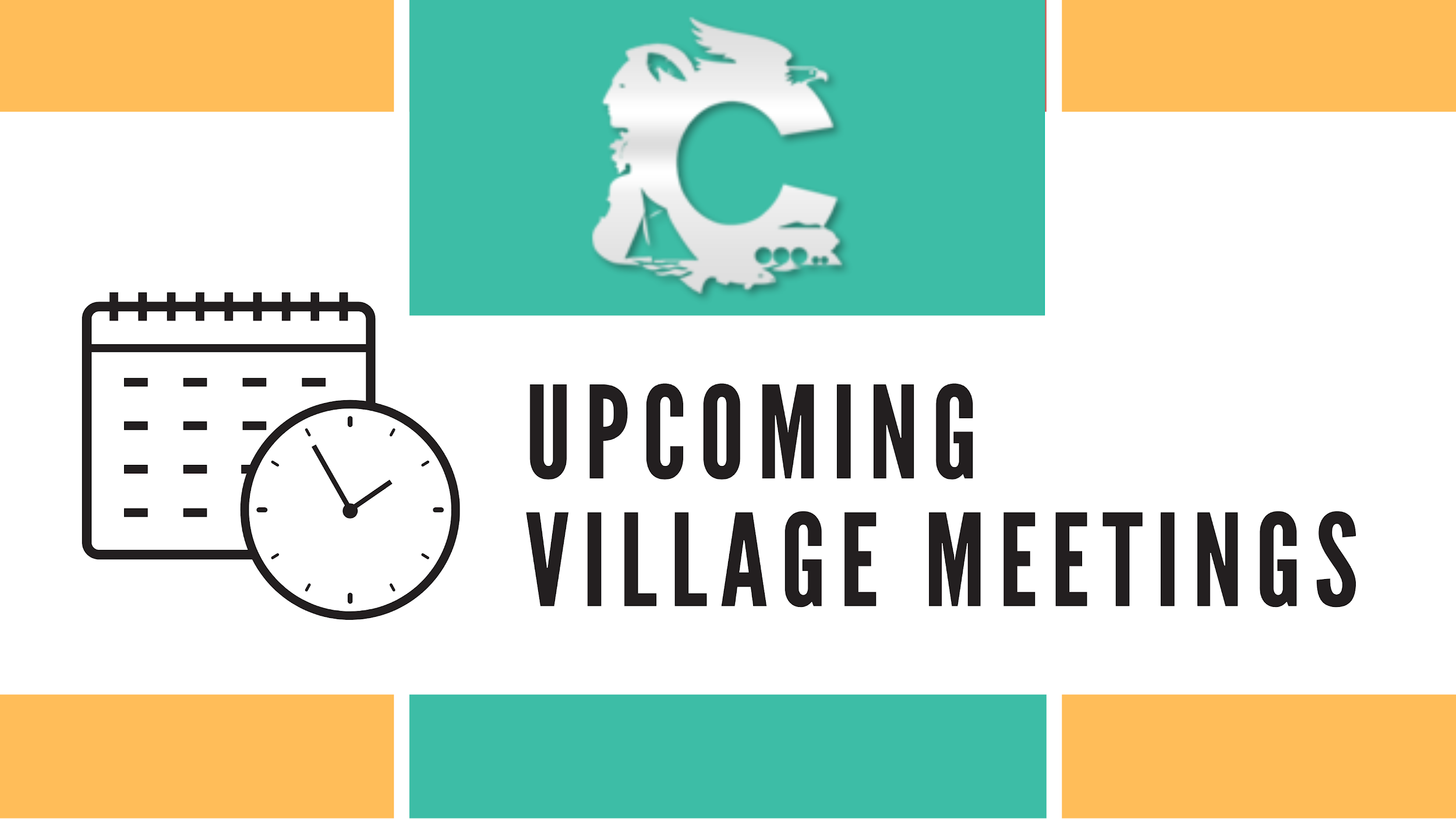 Upcoming Village Meetings