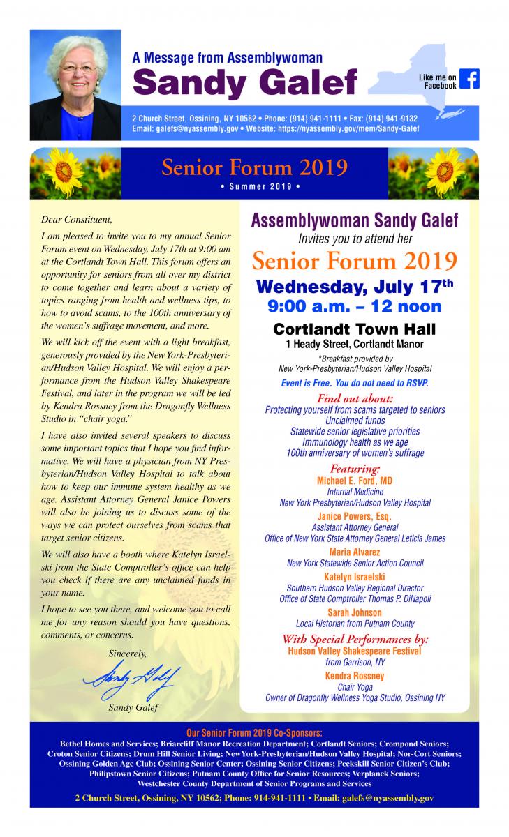 Senior Forum 2019