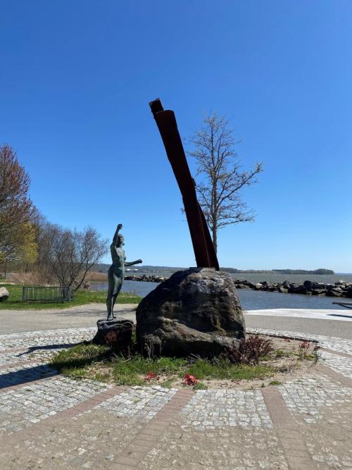 A breathtaking shot of the 9/11 Memorial at Croton Landing courtesy of Michelle Brigman.