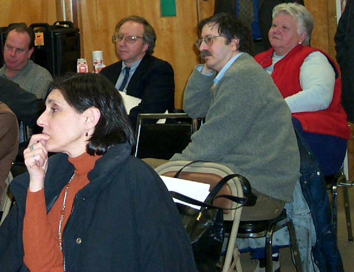 Photo of Meeting participants listening intently