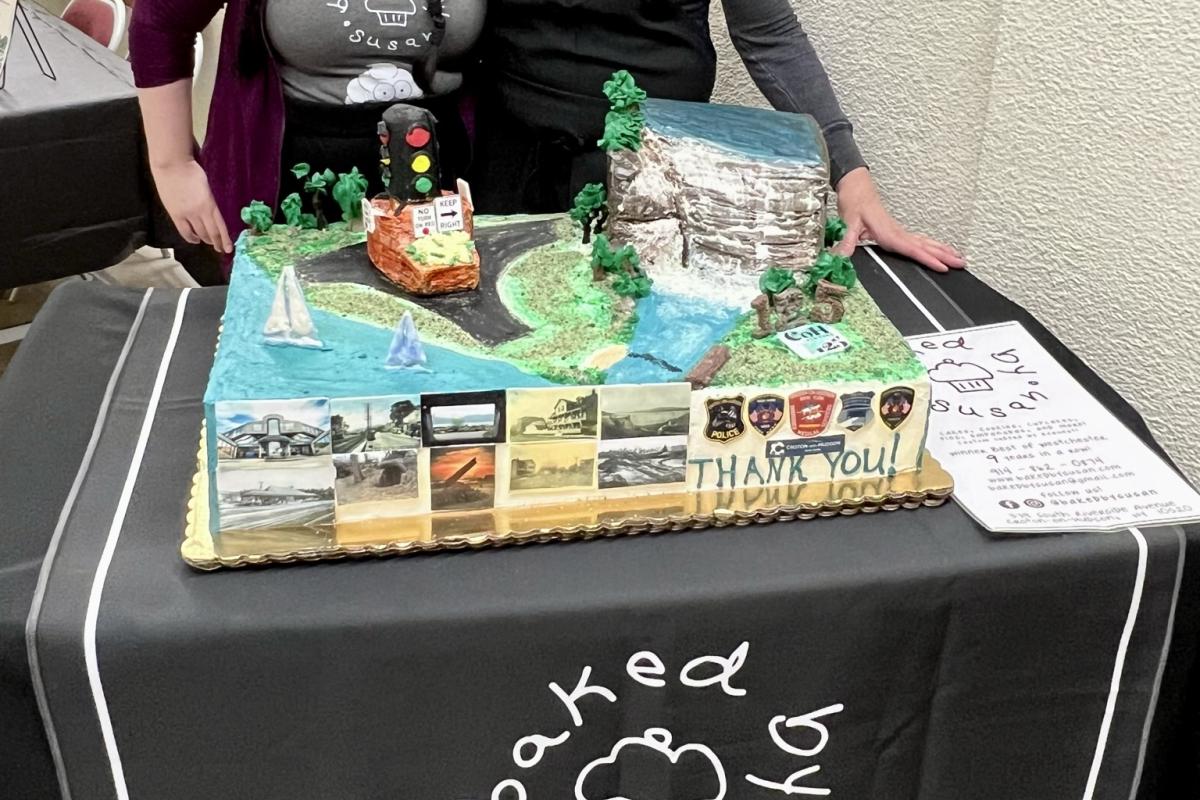 125th Birthday Cake Created by Baked By Susan of Croton-on-Hudson