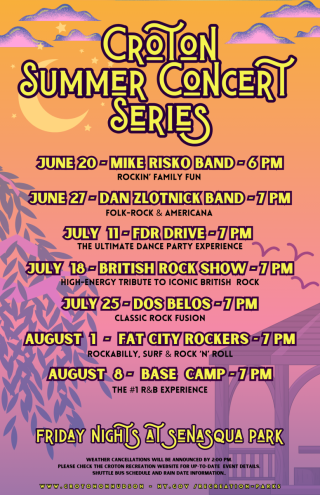 Summer Concert: FDR Drive Band @ Senasqua Park | Croton-on-Hudson NY