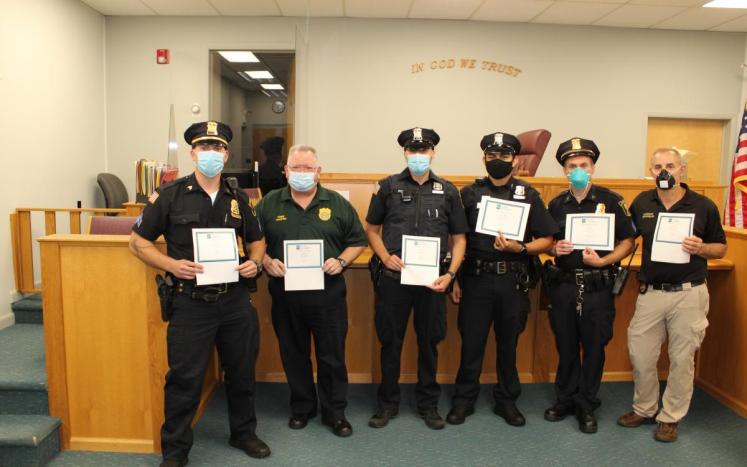 Members of the CPD Complete Anti-Bias and De-Escalation Training