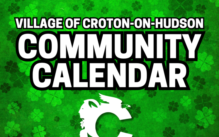community calendar croton march