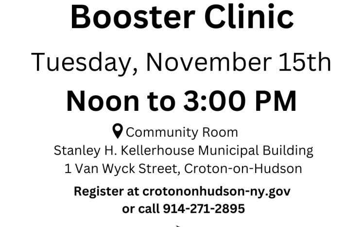 COVID-19 Booster Clinic Flyer